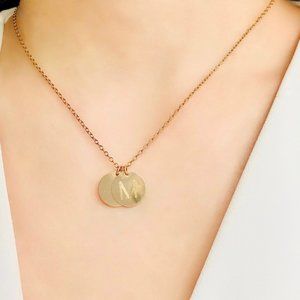 14K Gold-filled Engraved Personalized Necklace